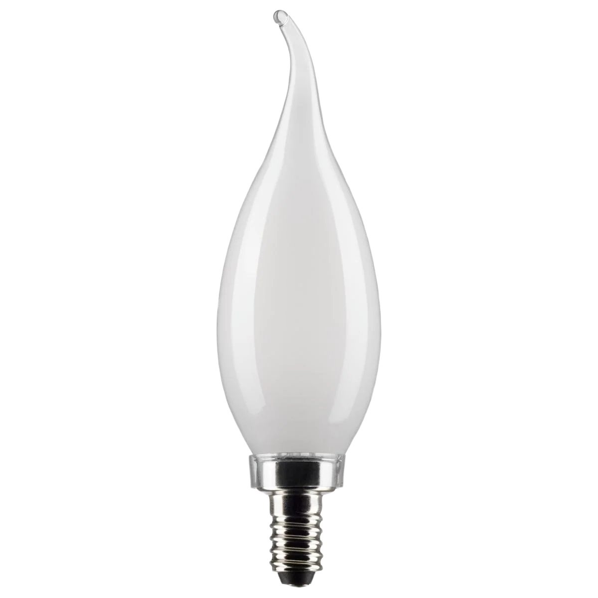 User-Friendly Satco 5.5 Watt LED Candelabra Base Frost Warm White Light Bulb Durable