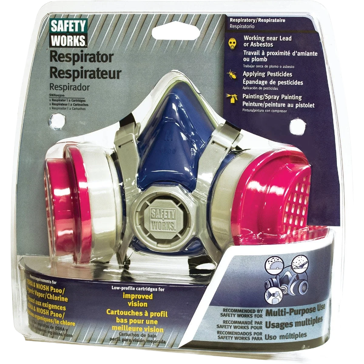 Unique Safety Works Multipurpose Respirator Efficient