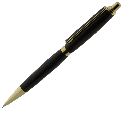 Long-Lasting Berea Hardwoods Gold 0.7mm Prop Pencil Genuine