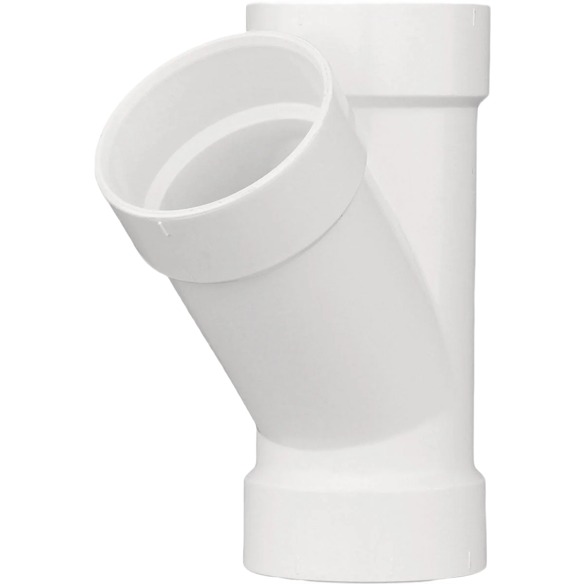 Powerful Charlotte Pipe 6 In. Schedule 40 DWV Hub Wye Breathable