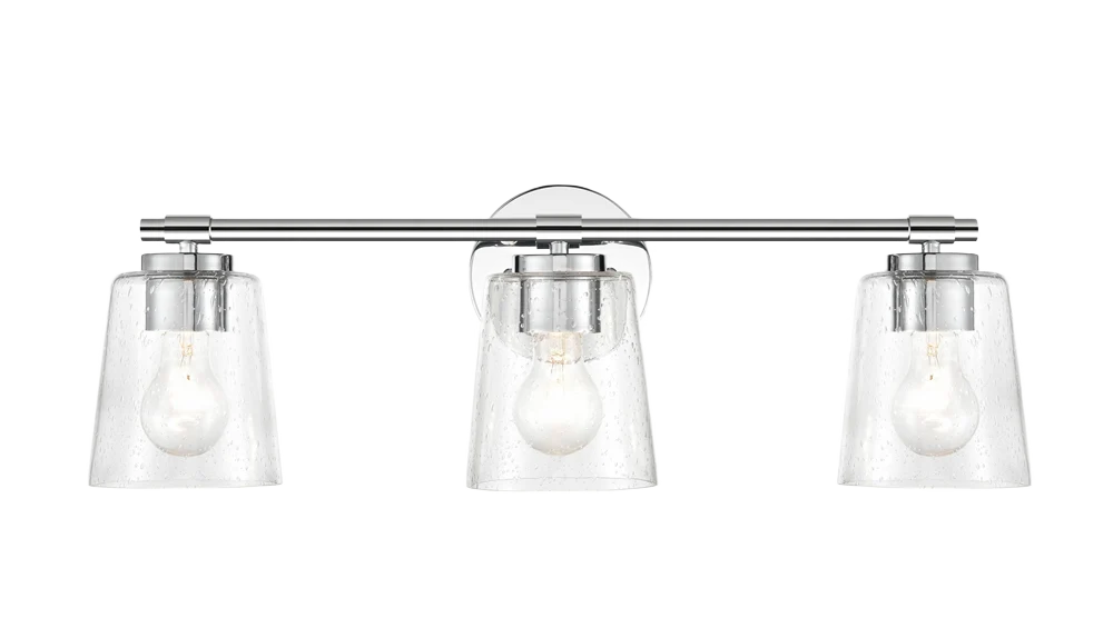 Breathable Millennium Lighting 3 Fixture Chrome Light Vanity Elite