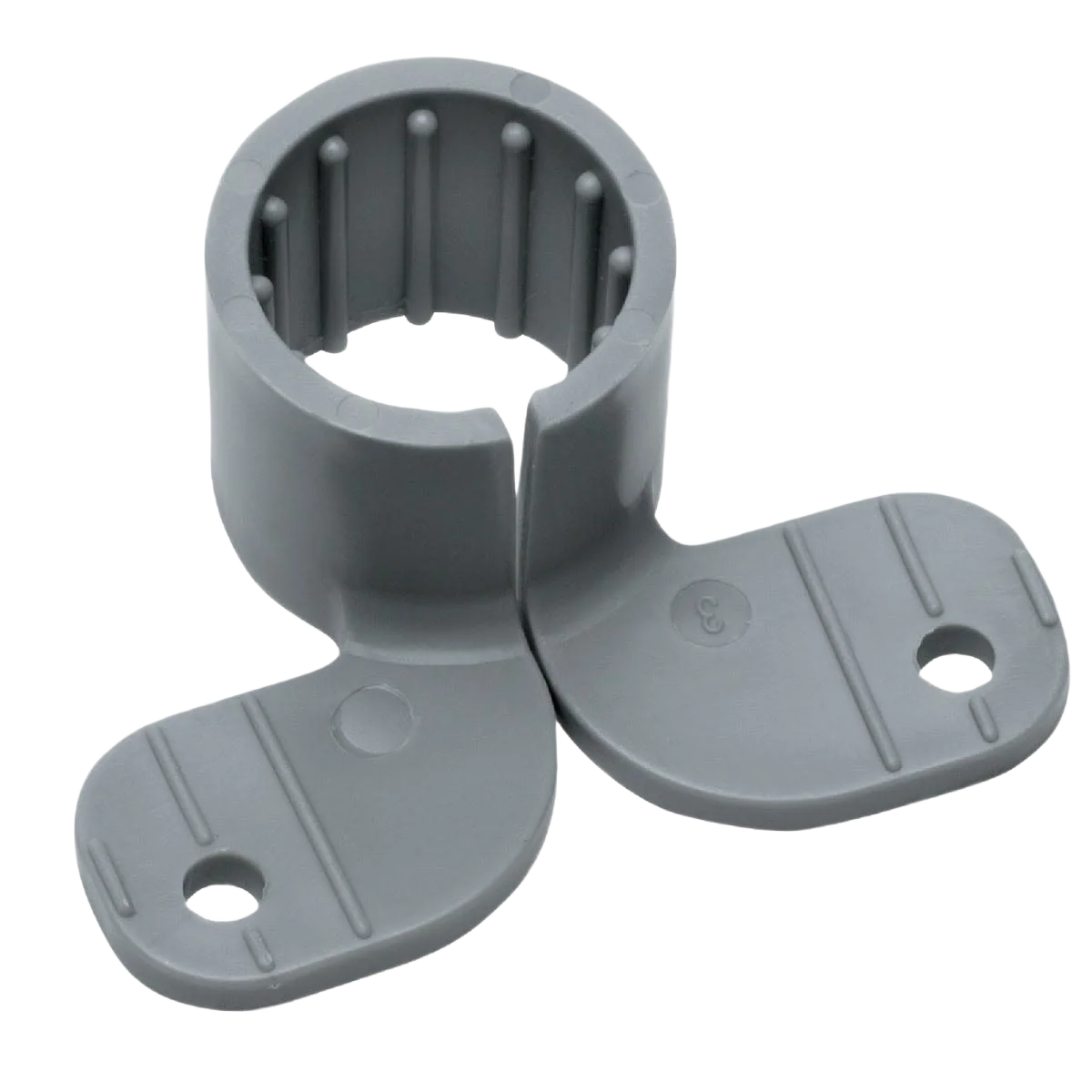 Flexible Oatey Suspension 1 2 Plastic Nail-On Pipe Clamp 6-Pack Long-Lasting