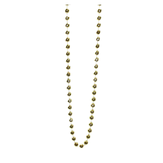 Safe Kurt S. Adler Gold Beaded Garland 15 in. Clean