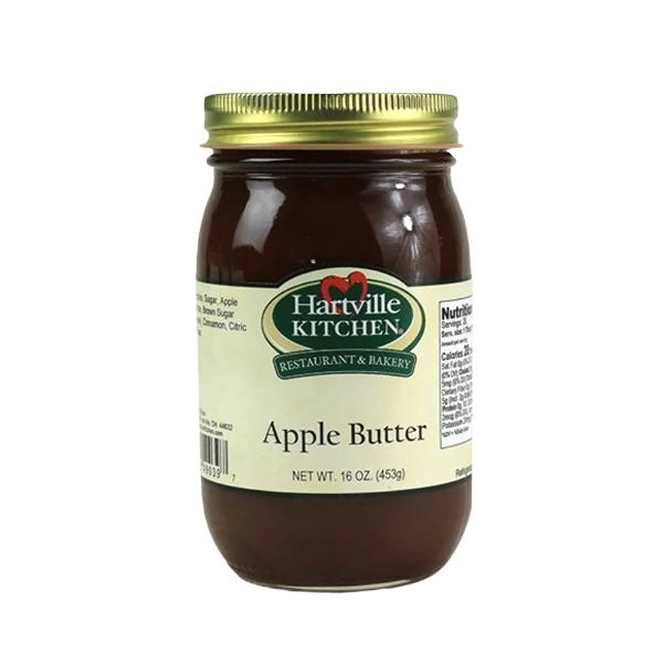 Natural Hartville Kitchen Apple Butter 16 oz. Artisan