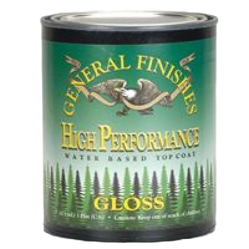 Advanced General Finishes Polyurethane Water Based Topcoat Gloss Pint Trendy