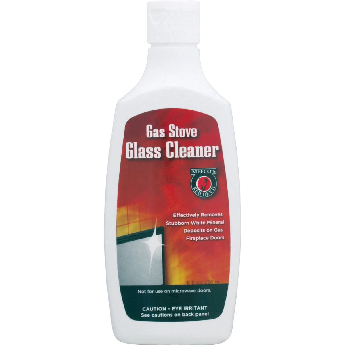 Detailed Meeco’s Red Devil Gas Stove Glass Door Cleaner 8 oz. Enhanced