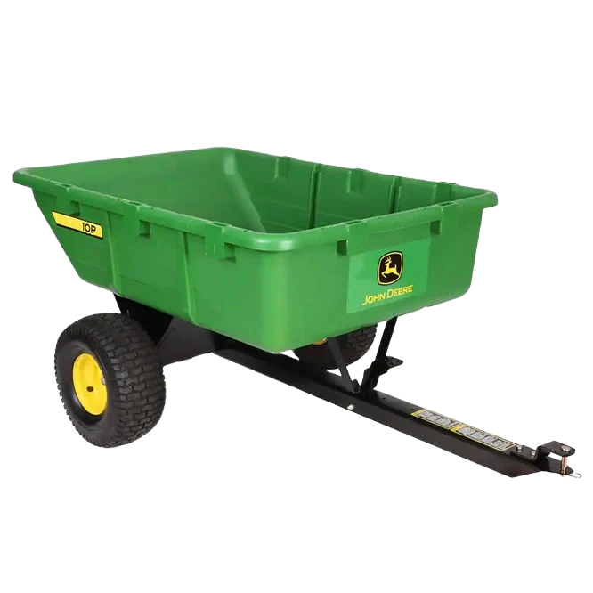 Classic John Deere 10 Cu. Ft. Poly Utility Cart Reliable
