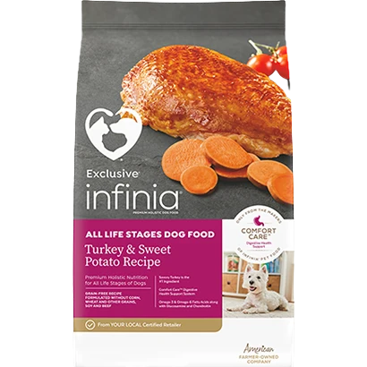 Responsible Exclusive Infinia Turkey Sweet Potato Adult Dry Dog Food 30 lb. Stylish