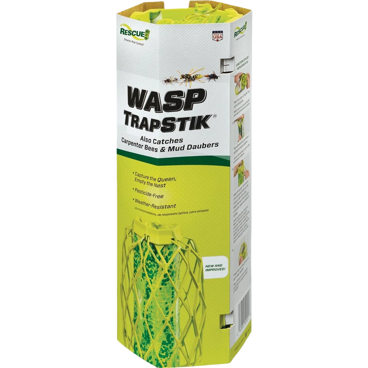 Certified Rescue TrapStik Disposable Wasp Trap Top-Quality