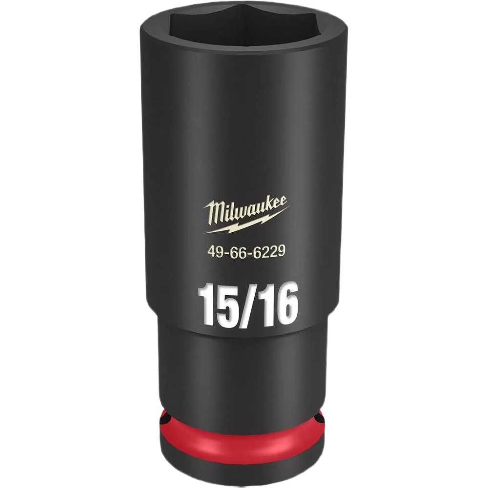 Luxury Milwaukee SHOCKWAVE™ Impact Duty™ 1 2 Drive 15 16 Deep 6 Point Socket Excellent