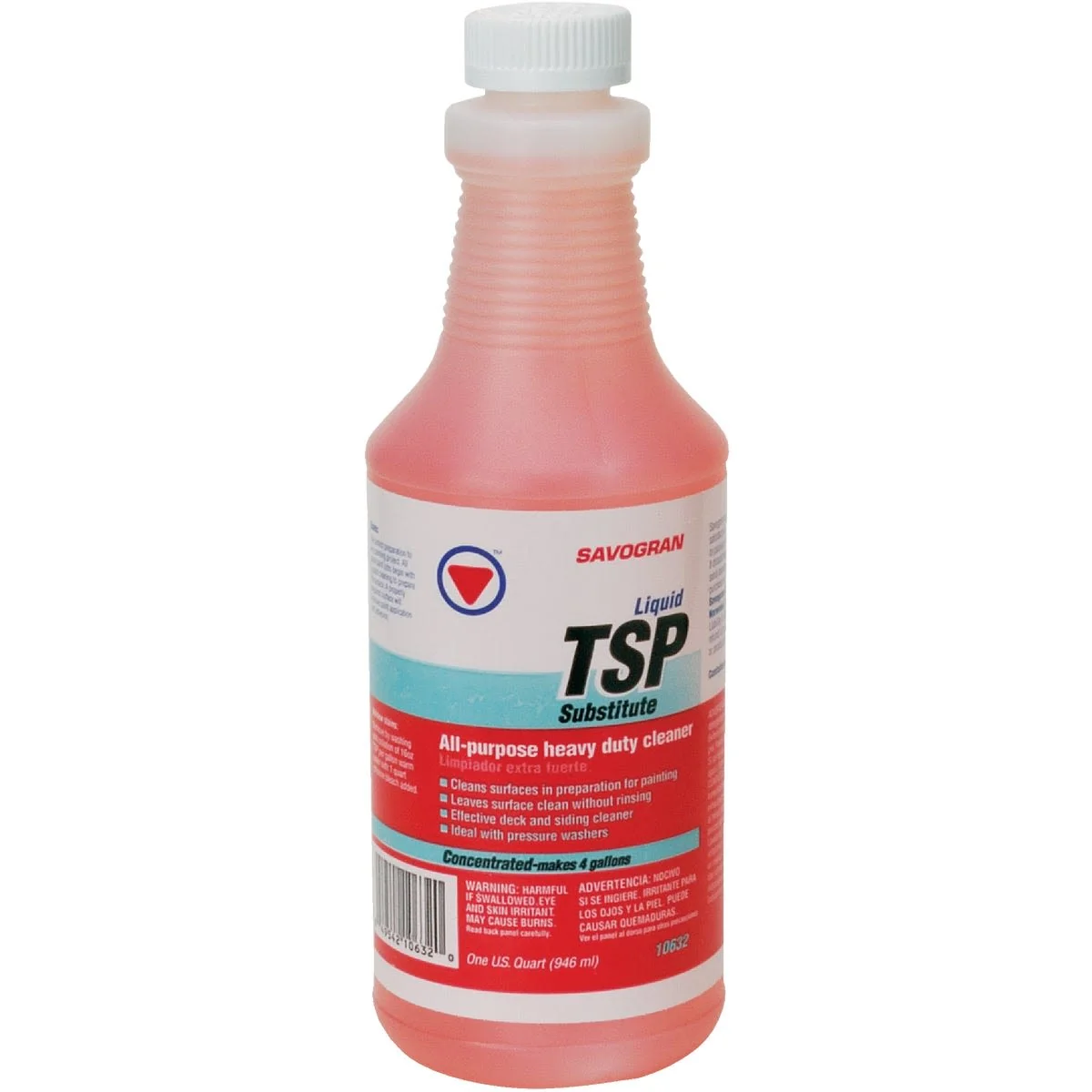 Advanced Savogran Liquid TSP Substitute Cleaner Quart Carefully Designed