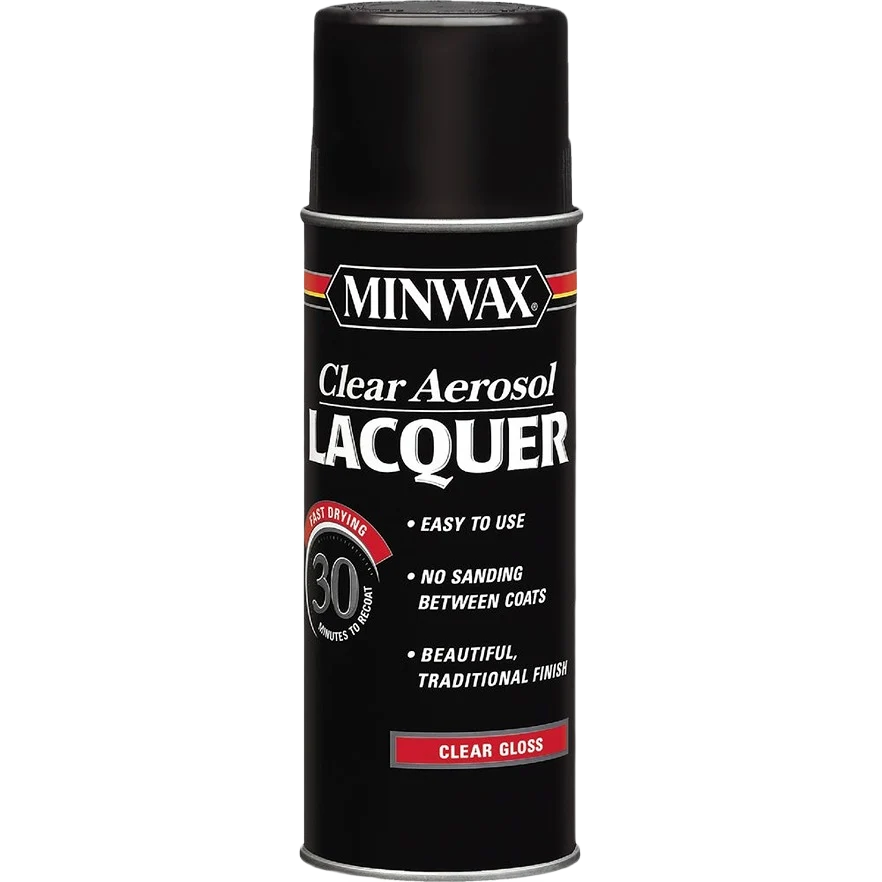 Reliable Minwax Clear Gloss Spray Lacquer 11.5 oz. Powerful