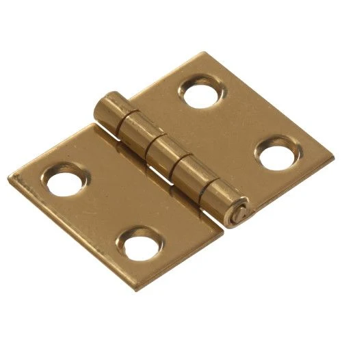 Elite Hillman Bright Brass Solid Brass Broad Hinge 3 4 x 1 in. Healthy