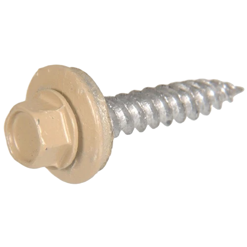 Elite Hillman ’10 x 2 In. Tan Painted Head Self Piercing Sheeter Screw High-Quality