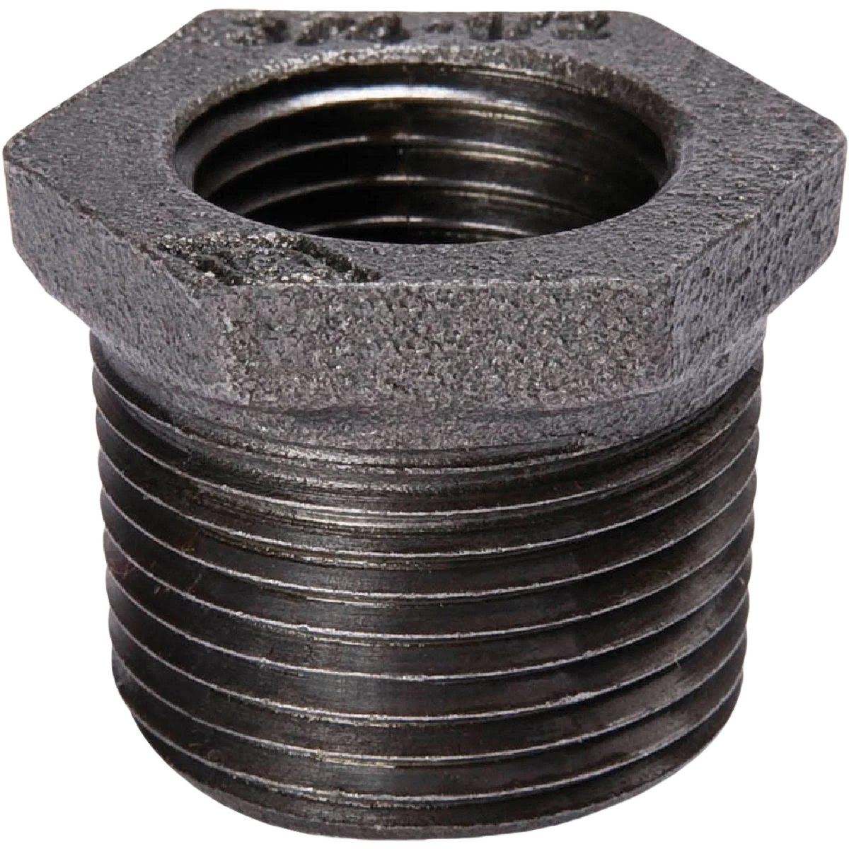 Prestigious B K Black Hexagon Iron Bushing 1 4 In. x 1 8 In. World-Class