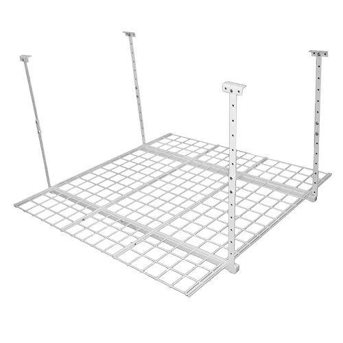 Powerful Knape Vogt HyLoft Ceiling Storage Unit 45 in. x 45 in. User-Friendly