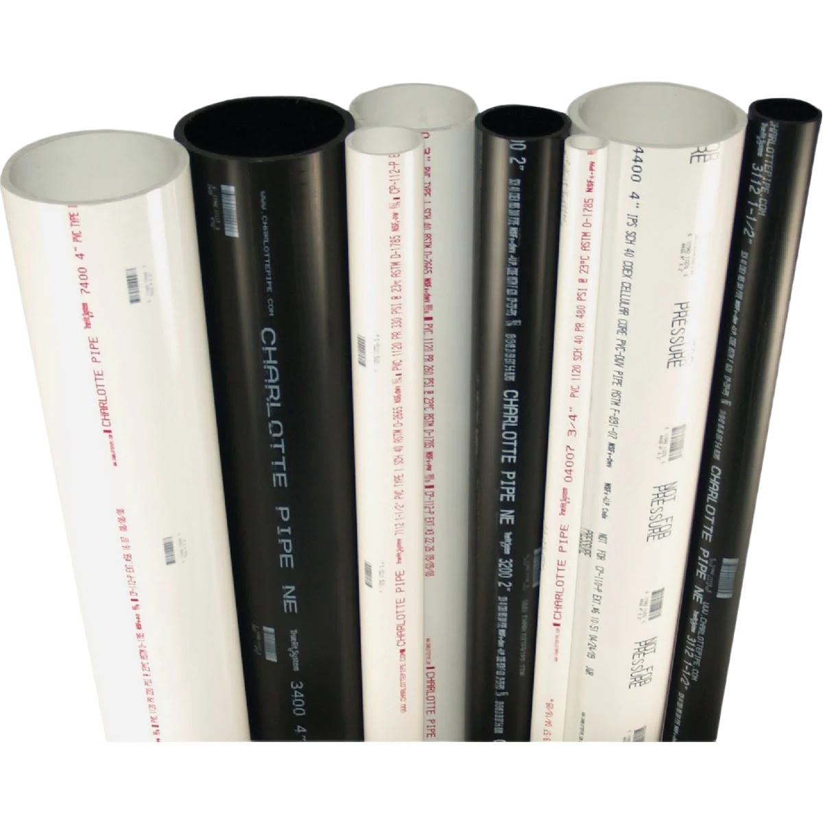 Selected Charlotte Pipe ABS DWV Pipe 2 In. x 10 Ft. Powerful