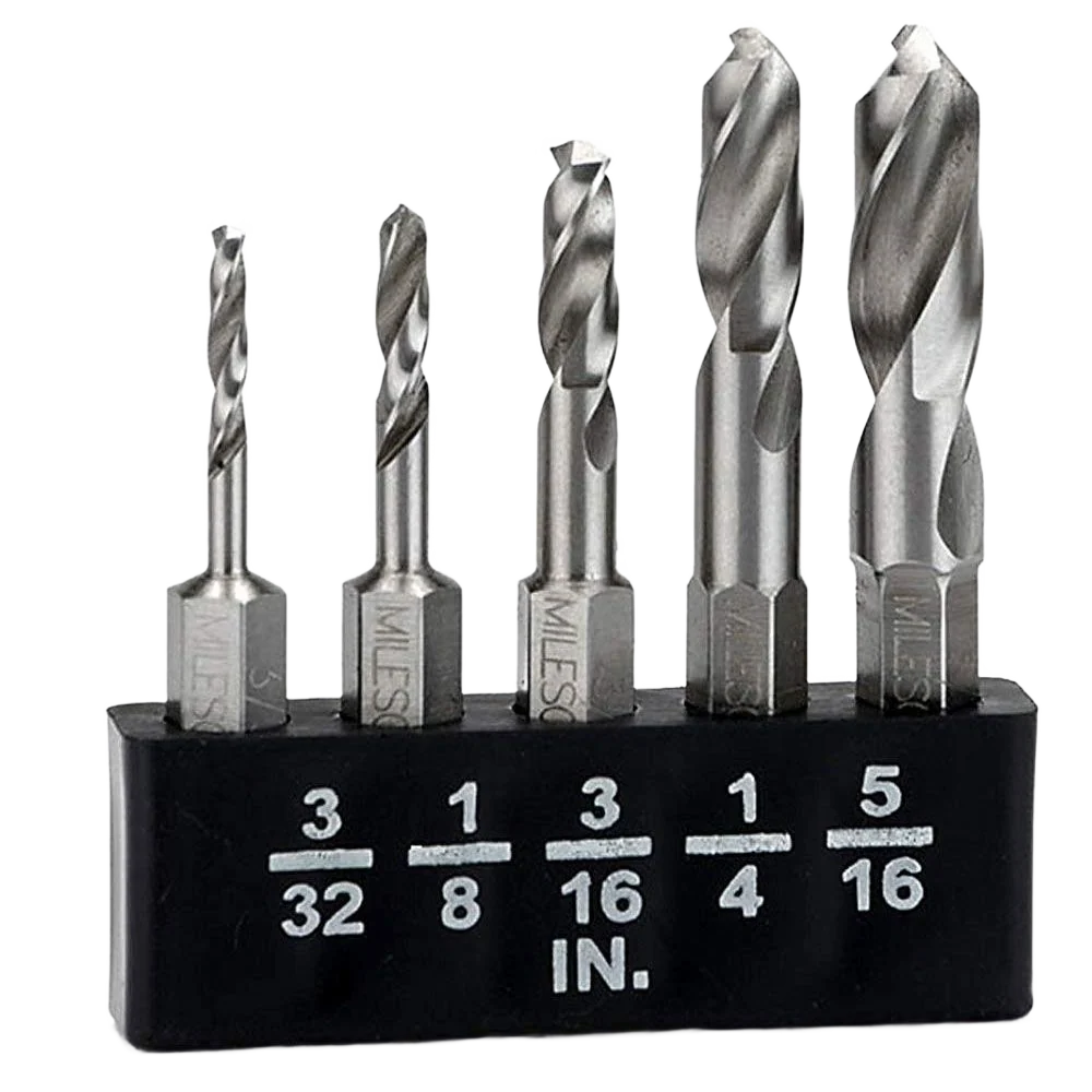 Next-Generation Milescraft 6 pc. Wood Stubby Bit Set Fine Crafted