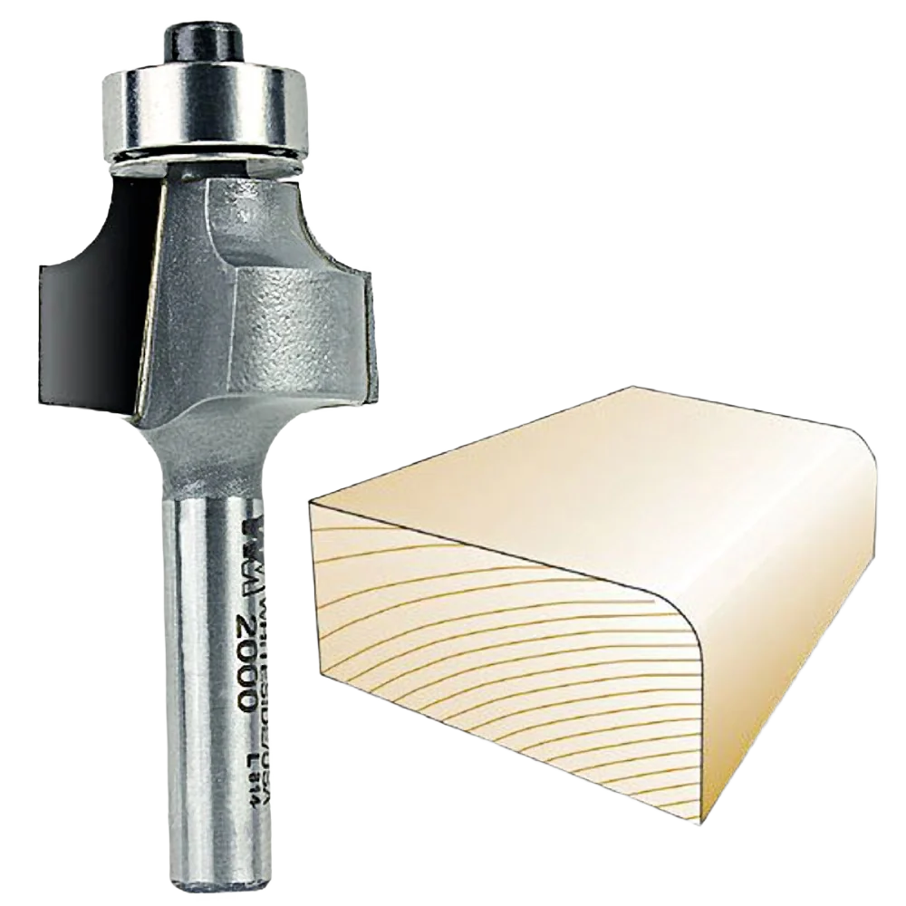Specialty Whiteside 2000 Roundover Bit 1 4 in. SH x 3 16 in. R Advanced