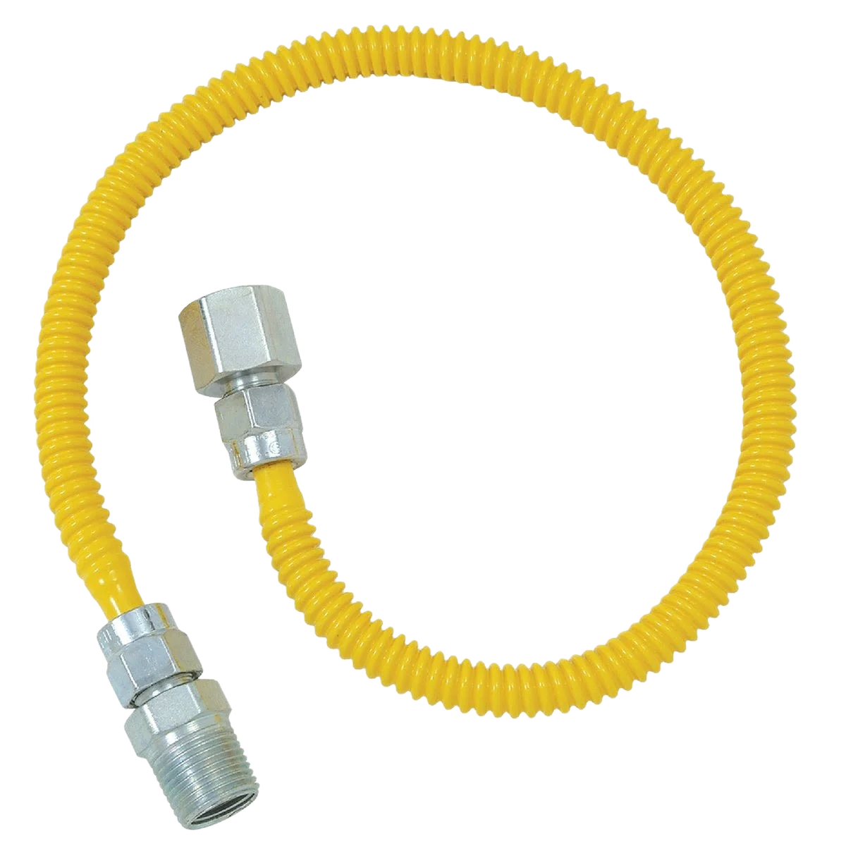 Solid Dormont 3 8 In. OD x 36 In. Coated Stainless Steel Gas Connector 1 2 In. FIP x 1 2 In. MIP Sustainable