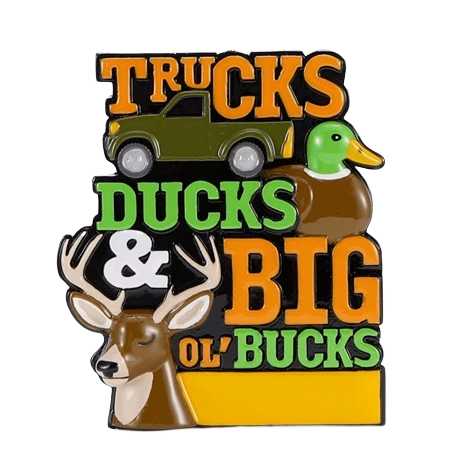 Soft PolarX Personalized Trucks Ducks Bucks Ornament Long-Lasting