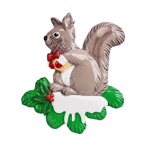 Verified Rudolph Me Personalized Squirrel Ornament Premium