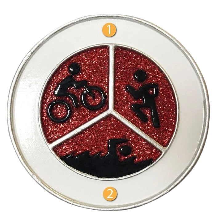 Optimized PolarX Personalized Triathlon Ornament High-End