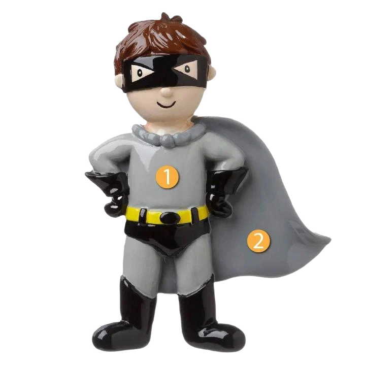 Enhanced PolarX Personalized Superhero Ornament Exclusive