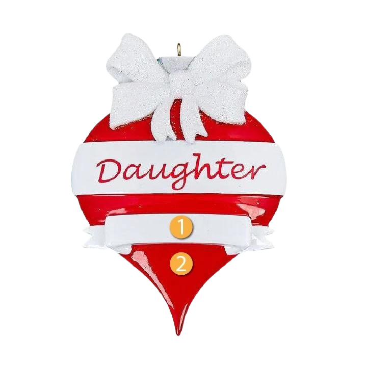 Effective Rudolph Me Personalized Daughter Ornament Original