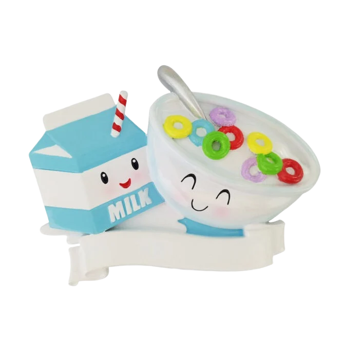 Recyclable PolarX Personalized Ce Milk Ornament Natural