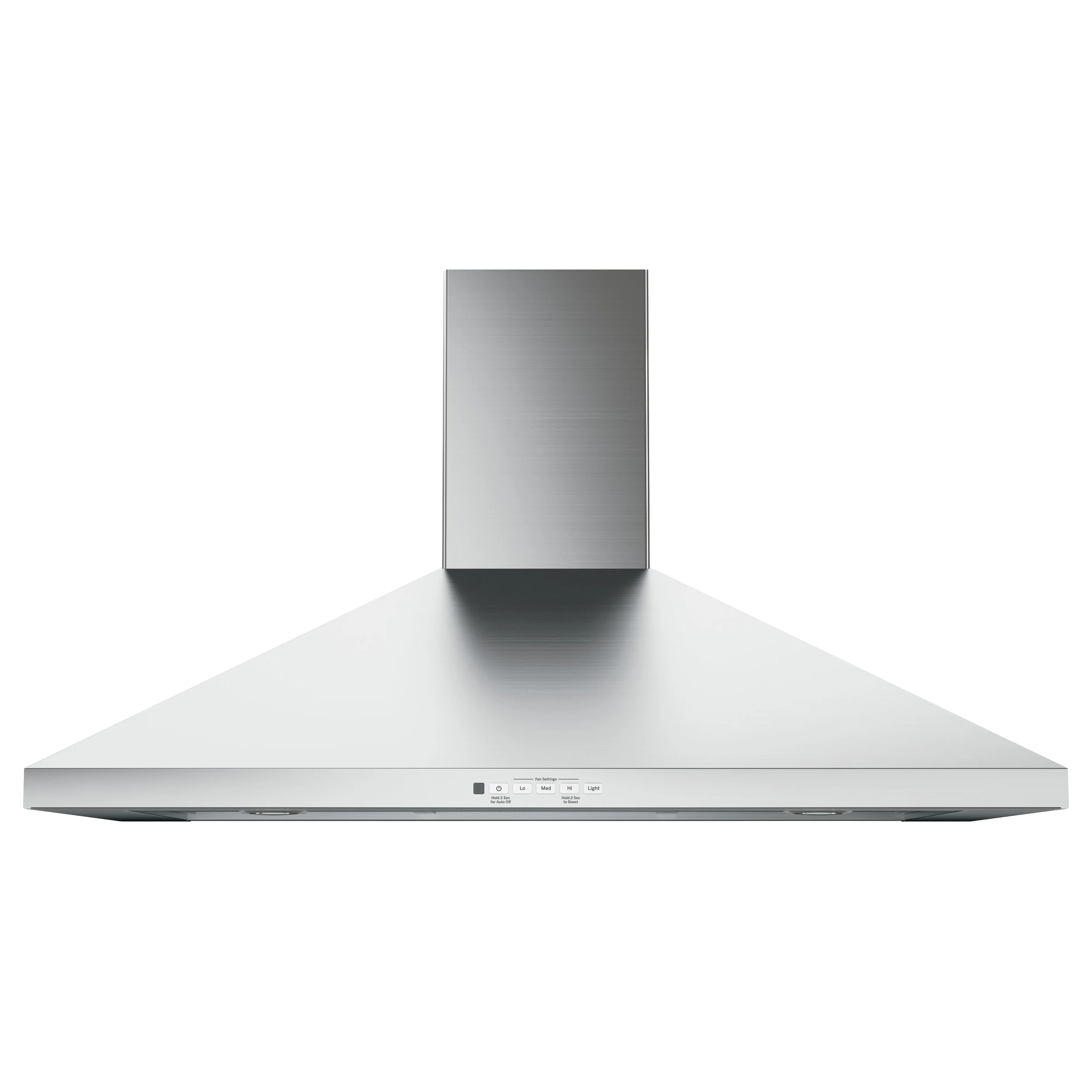 Luxury GE® 36 Wall-Mount Pyramid Chimney Hood Smooth