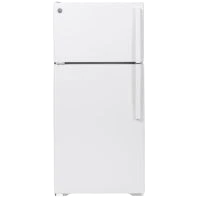 Secure GE® ENERGY STAR® 15.6 Cu. Ft. Top-zer Refrigerator Natural