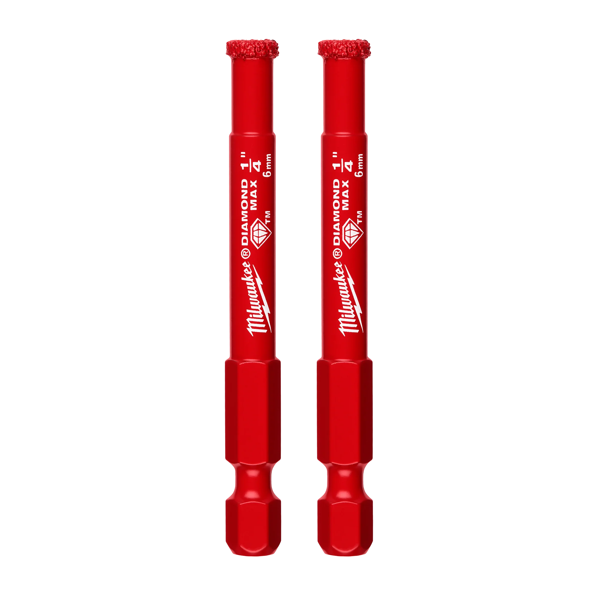 Clean Milwaukee 1 4 DIAMOND MAX™ Hole Saw Bits – 2 Pk Official