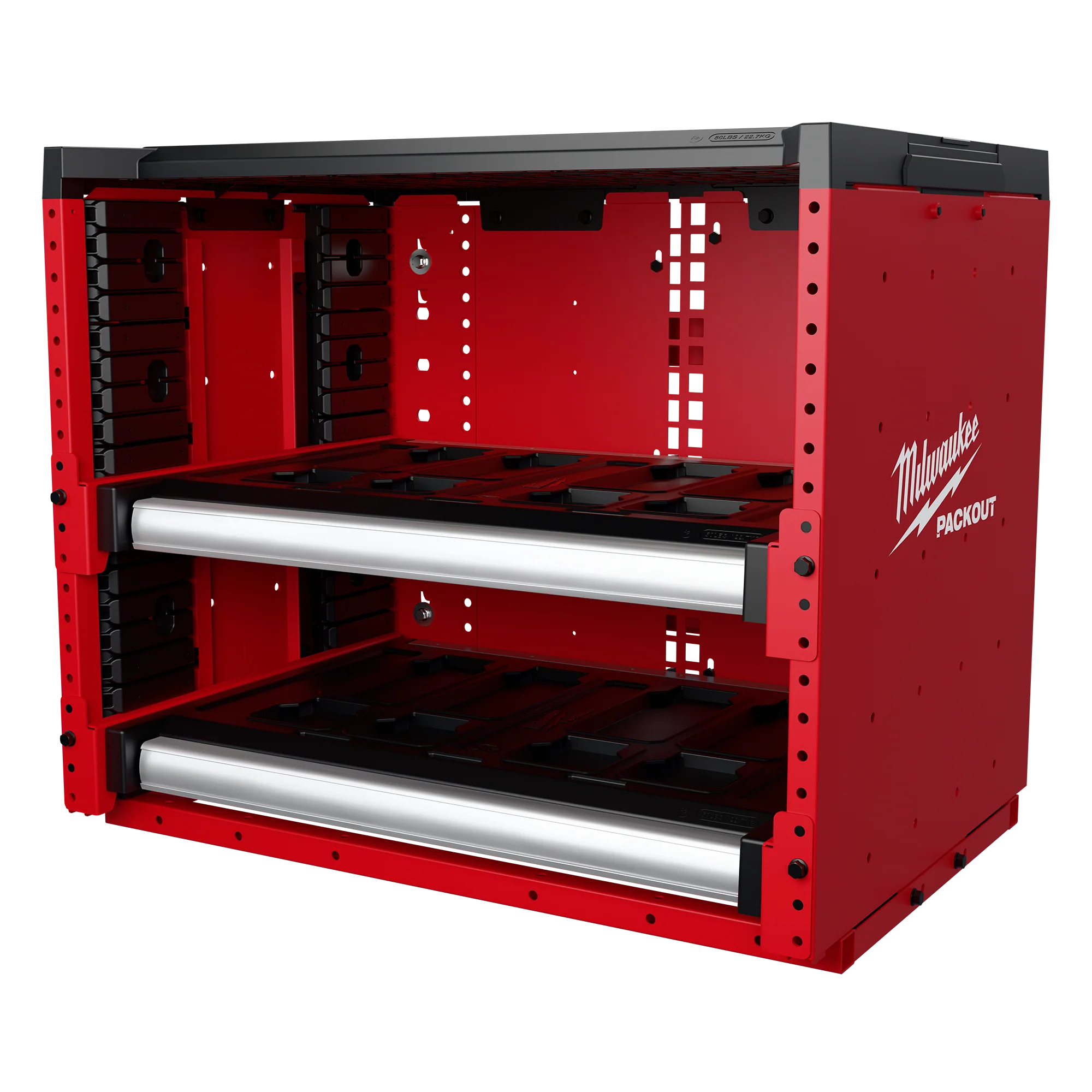 Sustainable Milwaukee PACKOUT™ Rack Secure