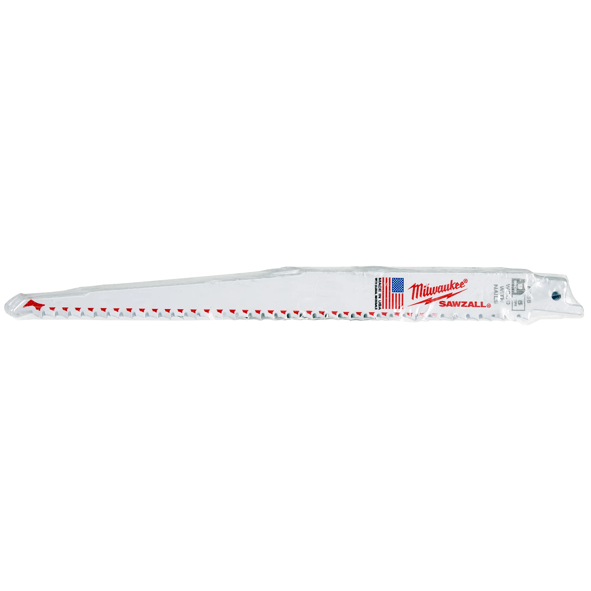 Classic Milwaukee 9 5 TPI SAWZALL® Blade for Wood with Nails Bulk 25 Fine