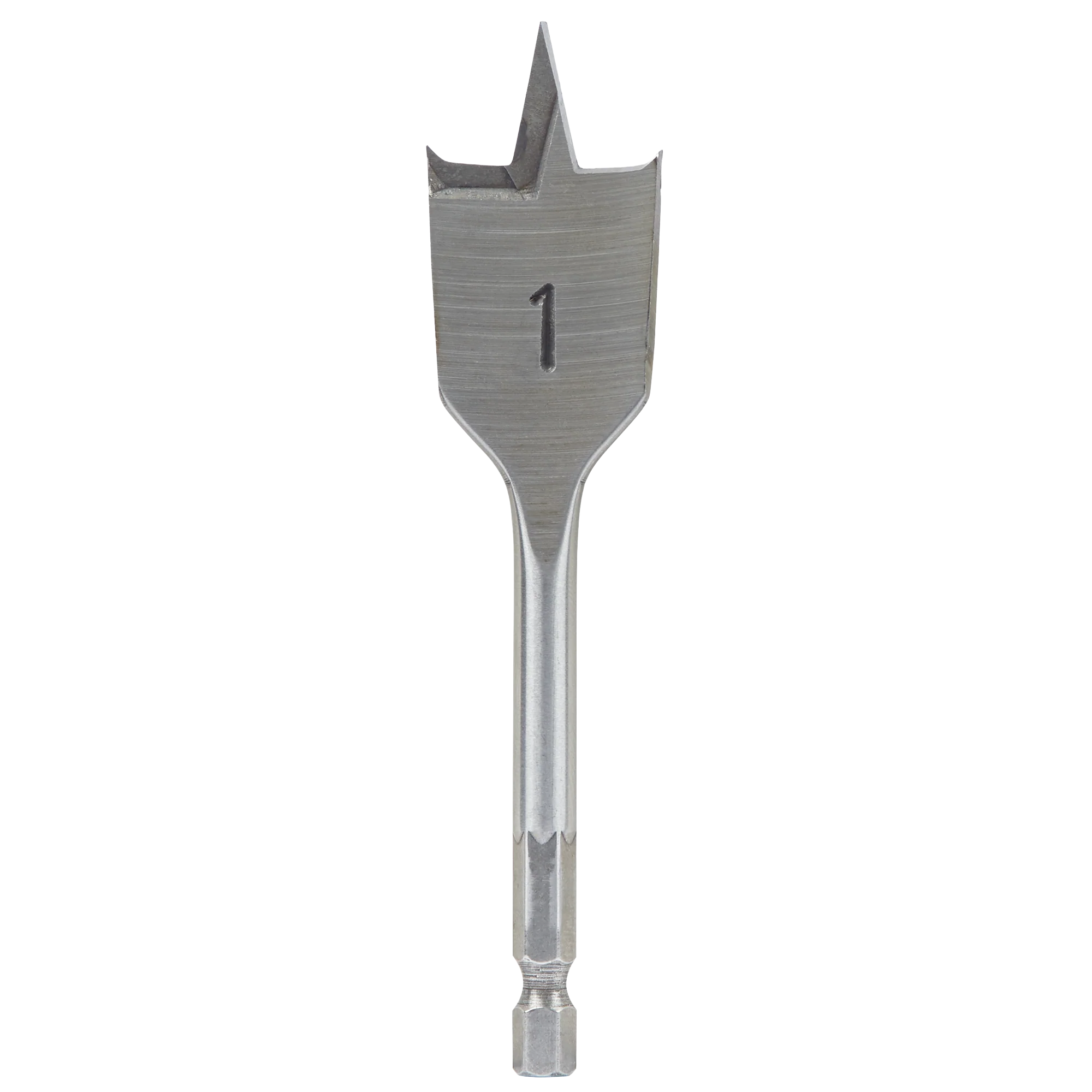 Premium Material Milwaukee 1 x 4.5 Flat Boring Bit Detailed