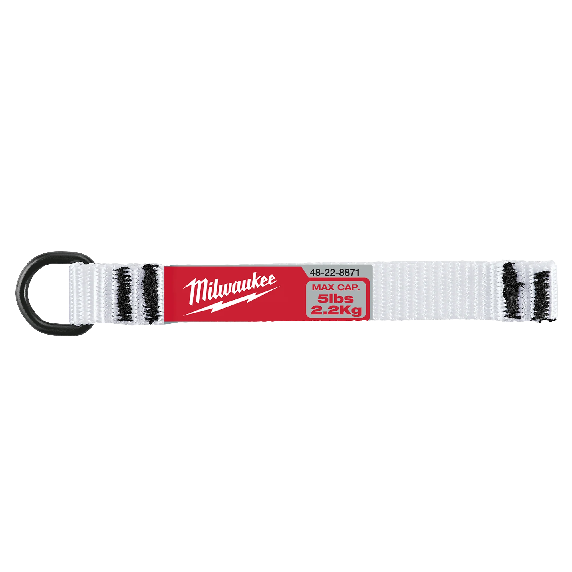 Safe Milwaukee 5pc 5lb D-Ring Web Attachment Trendy