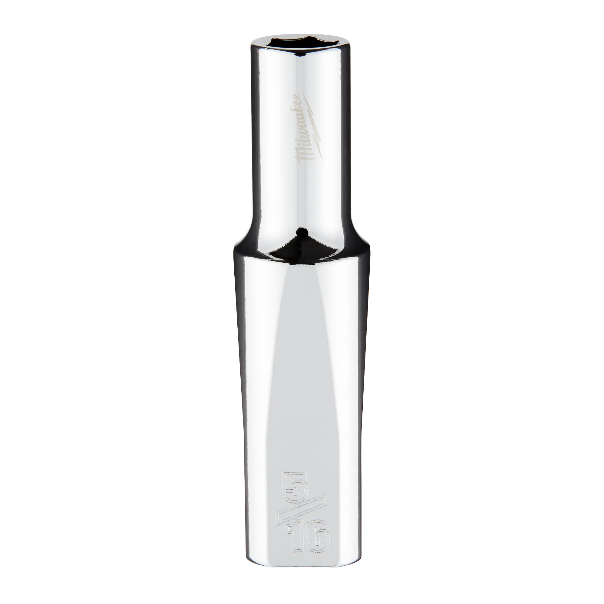 Consistent Milwaukee 3 8 Drive 5 16 SAE Deep Socket with FOUR FLAT™ Sides Fine Crafted