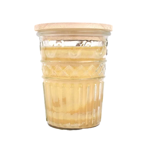 Relaxed Swan Creek Glazed Banana Bread Timeless Jar Candle 12 oz. Genuine