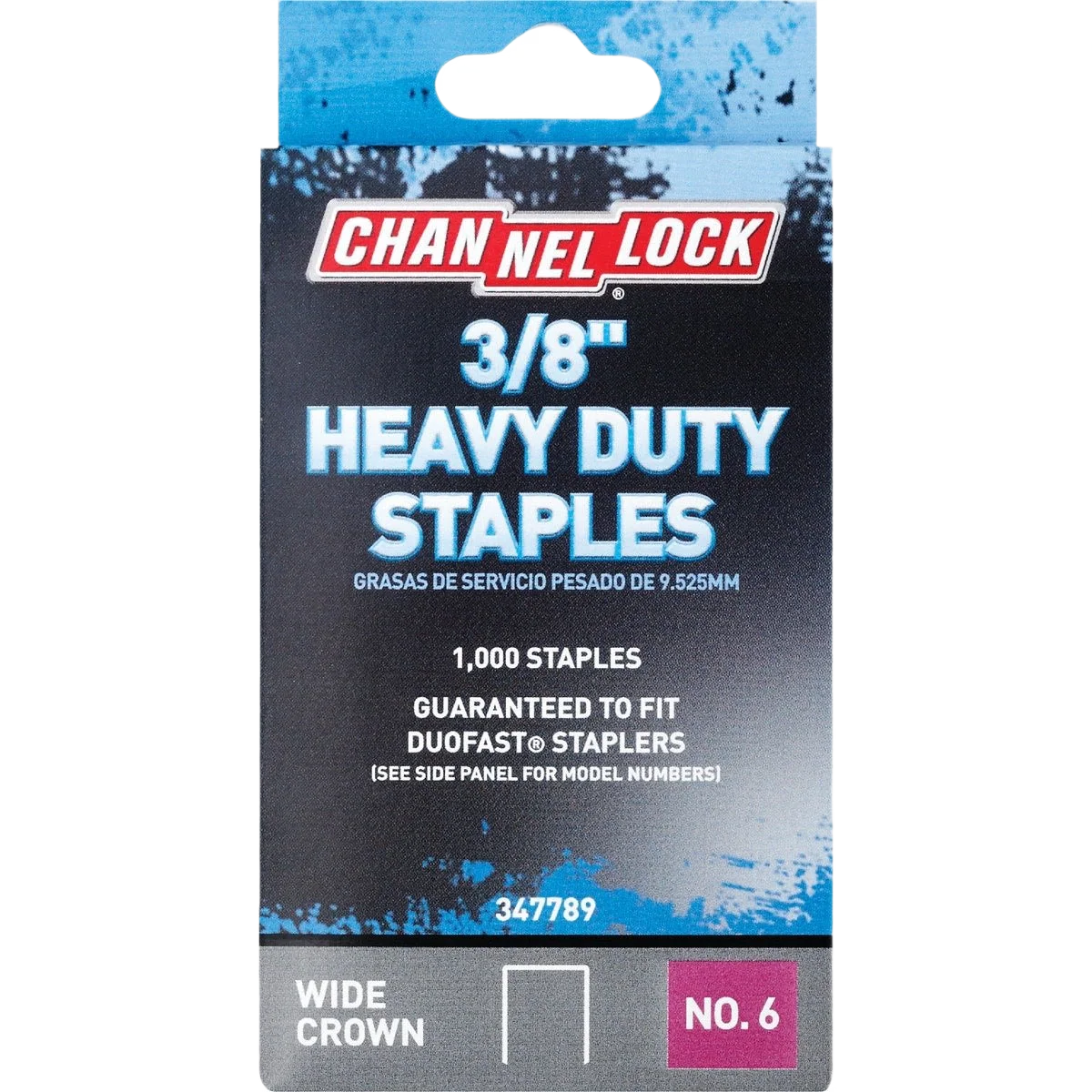 Reliable Do it No. 6 Heavy-Duty Wide Crown Staple Fine