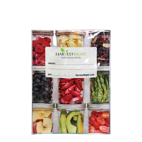 Smooth Harvest Right Resealable Mylar Bags 50 Pack 8 x 12 in. Luxury