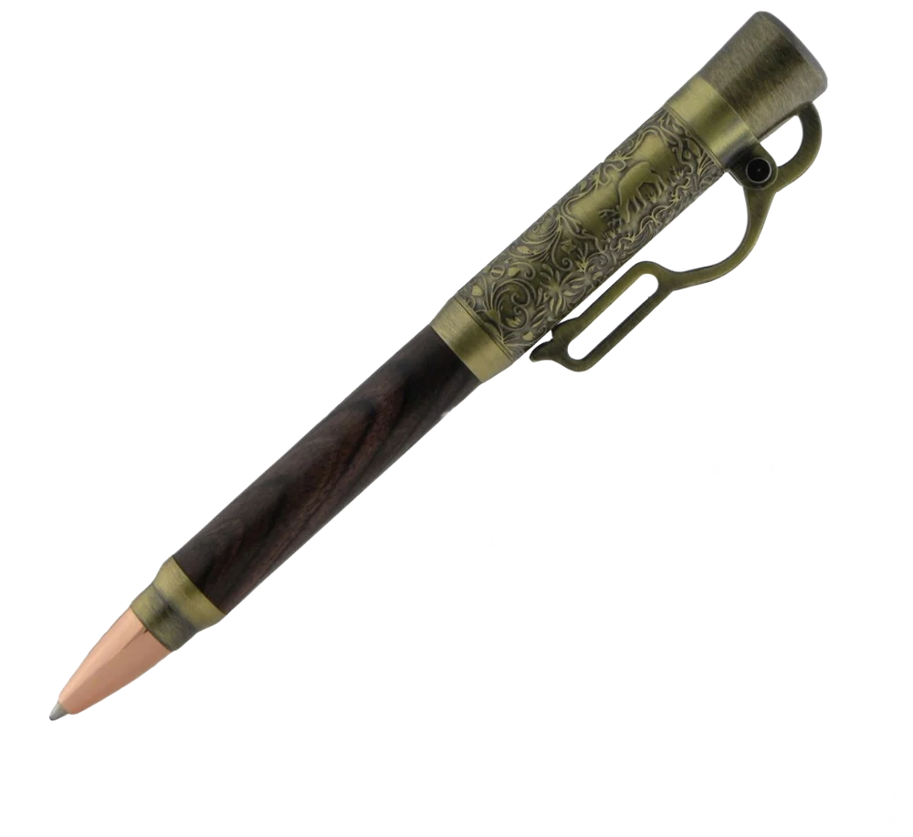 Premium Material Berea Hardwoods Lever Action Ball Point Pen Responsible