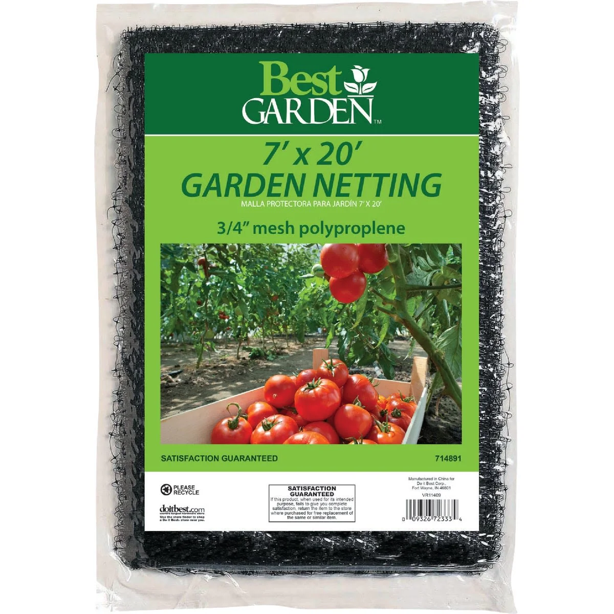 Versatile Garden Protective Garden Netting 7 x 20 ft. User-Friendly
