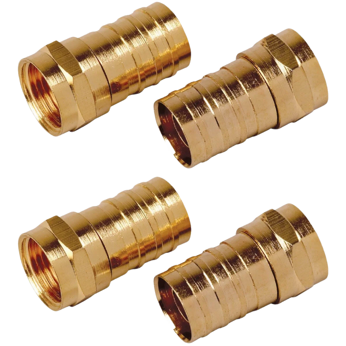 Genuine RCA Heavy-Duty Coaxial F-Connector Expertly Made