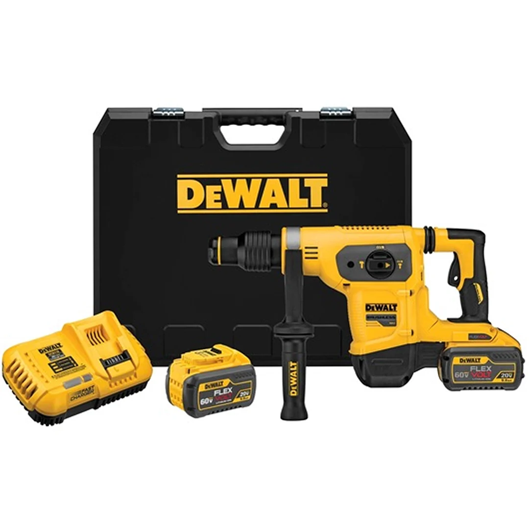 Premium Material DEWALT 60V MAX 1-9 16 SDS Combination Hammer Kit Trusted