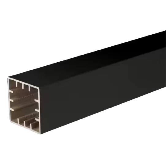 Efficient TimberTech RadianceRail Express Composite 4 x 4 x 96 Matte Black Post Sleeve Prestigious