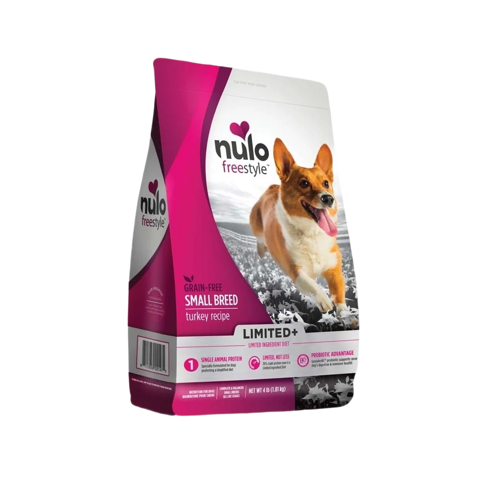 Secure Nulo style Turkey Limited Dry Dog Food for Small Breeds 4 lb. Casual