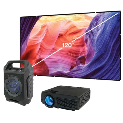 Pure iLive Pop-Up Movie Theater Kit Fast