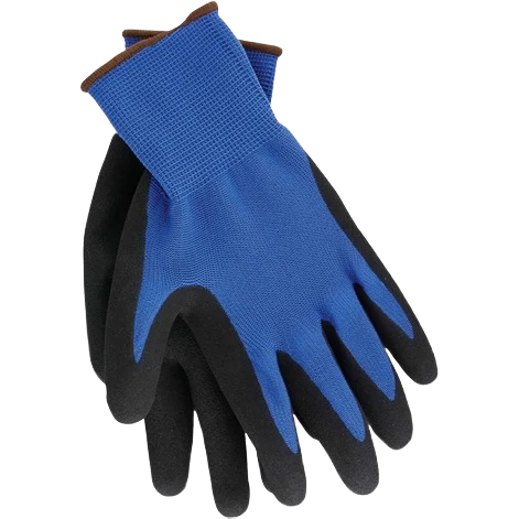 Optimized Do it Men’s XL Blue Grip Latex Coated Gloves High-Grade