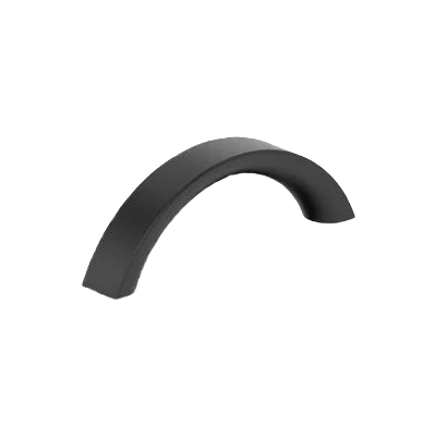 Classic Amerock Parabolic 3 Center-to-Center Matte Black Cabinet Pull Eco-Friendly